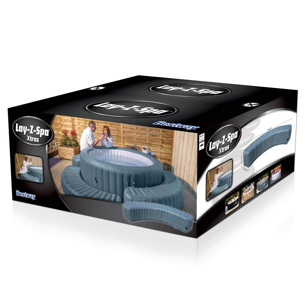 Bestway Φουσκωτό Βήμα Lay-Z-Spa για Στρογγυλές Πισίνες Υδρομασάζ - Pakobazaar