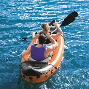 Bestway Hydro-Force Καγιάκ Φουσκωτό Lite Rapid X2 με Κουπιά 65077
