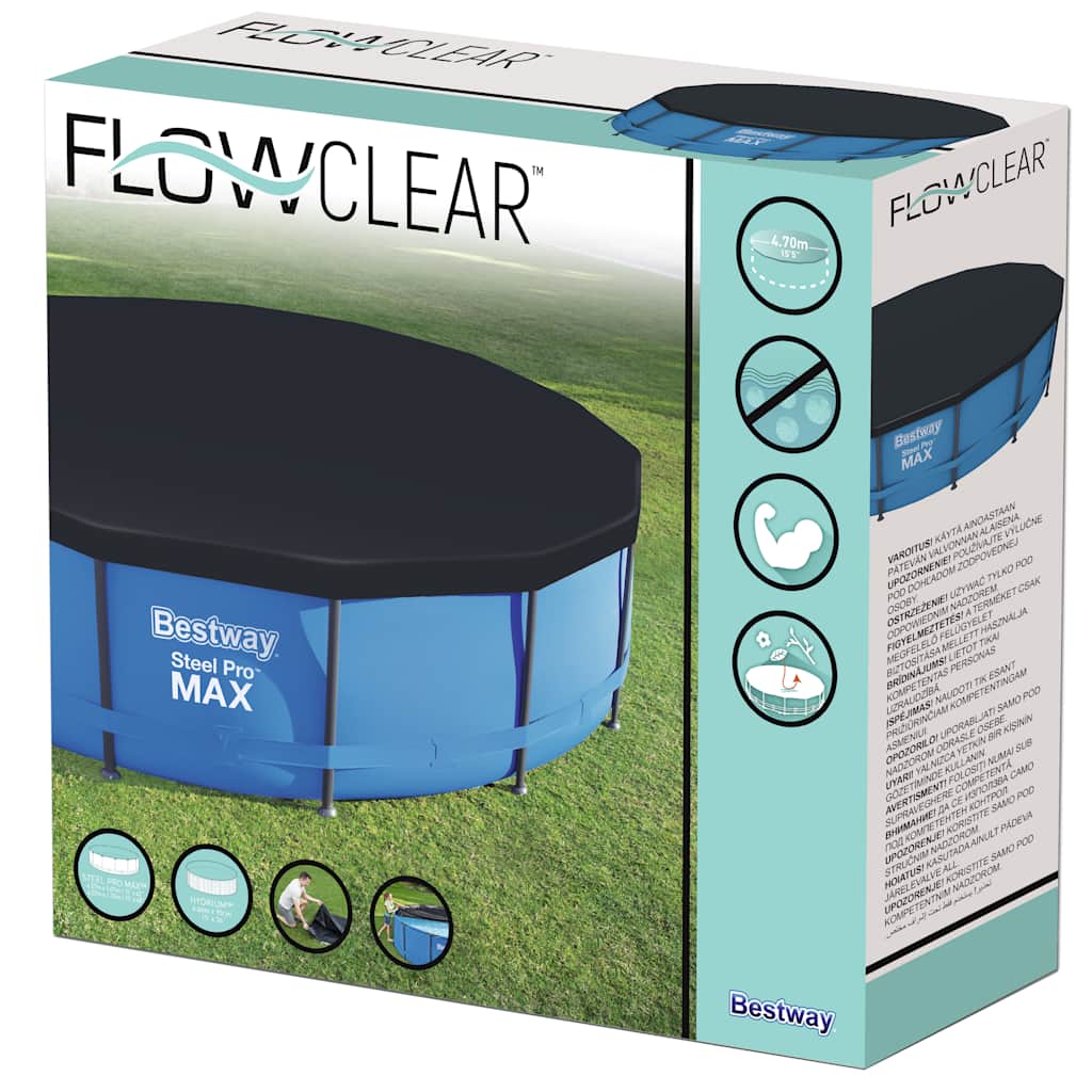 Bestway Κάλυμμα Πισίνας Flowclear 457 εκ. - Pakobazaar