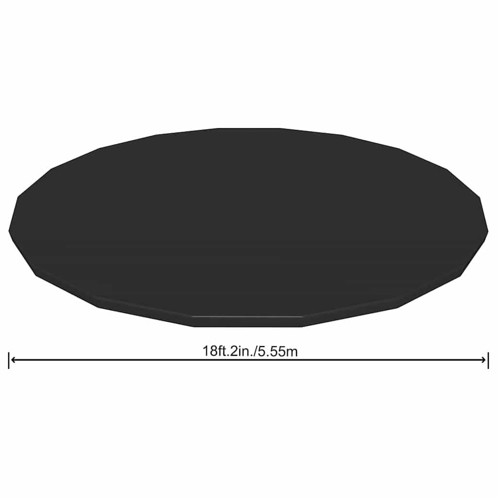 Bestway Κάλυμμα Πισίνας Flowclear Fast Set 555 εκ. - Pakobazaar