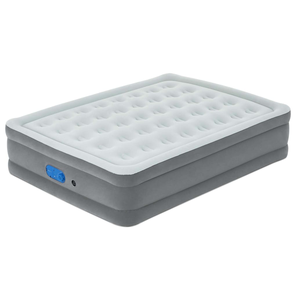 Bestway Φουσκωτό Στρώμα 2-Ατόμων AlwayzAire Γκρι 203 x 152 x 46 εκ. - Pakobazaar