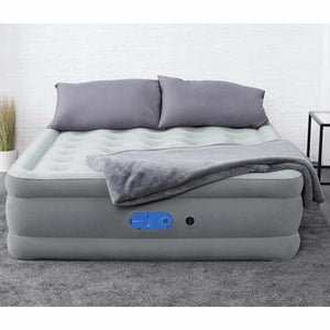 Bestway Φουσκωτό Στρώμα 2-Ατόμων AlwayzAire Γκρι 203 x 152 x 46 εκ. - Pakobazaar