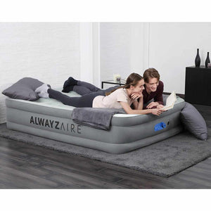 Bestway Φουσκωτό Στρώμα 2-Ατόμων AlwayzAire Γκρι 203 x 152 x 46 εκ. - Pakobazaar