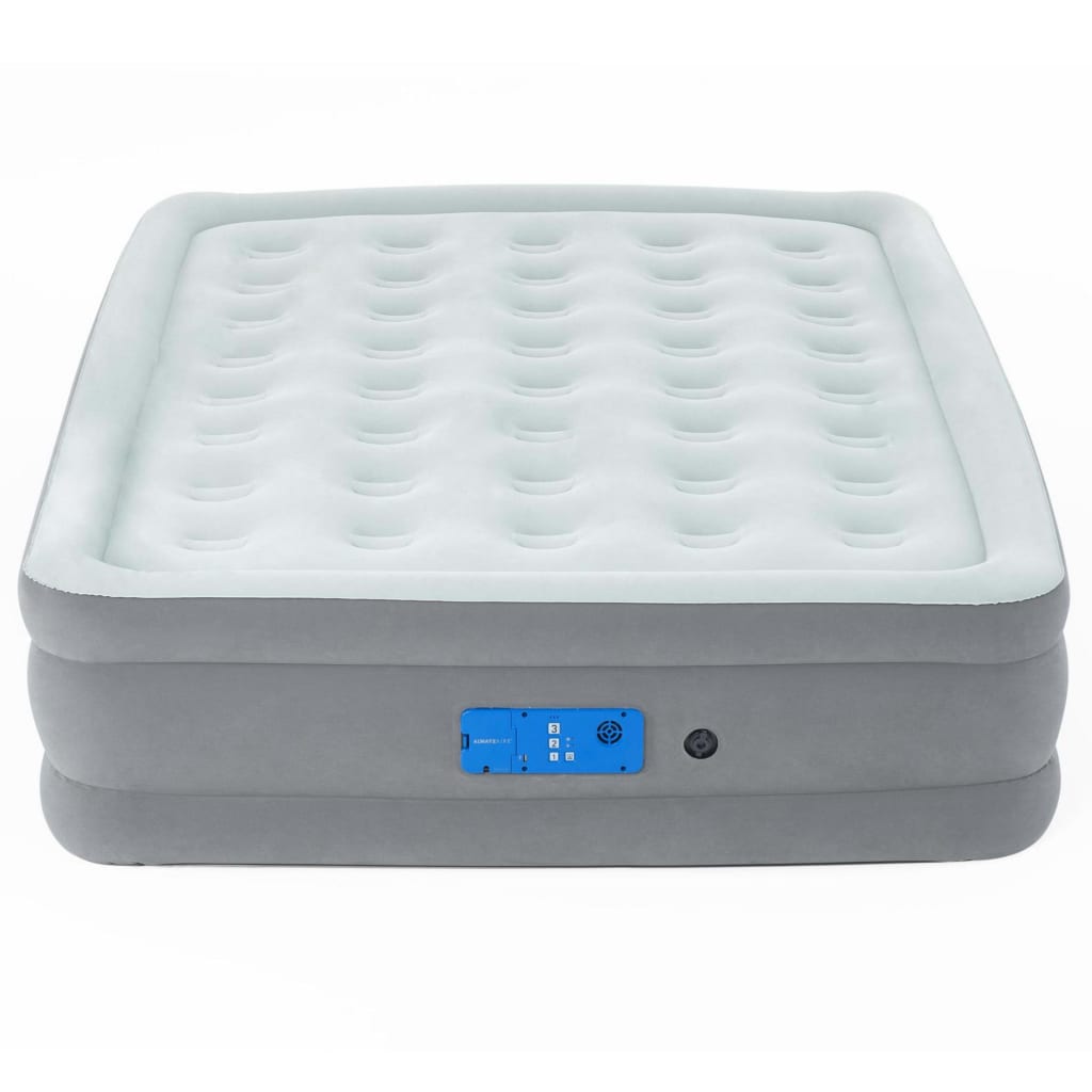 Bestway Φουσκωτό Στρώμα 2-Ατόμων AlwayzAire Γκρι 203 x 152 x 46 εκ. - Pakobazaar