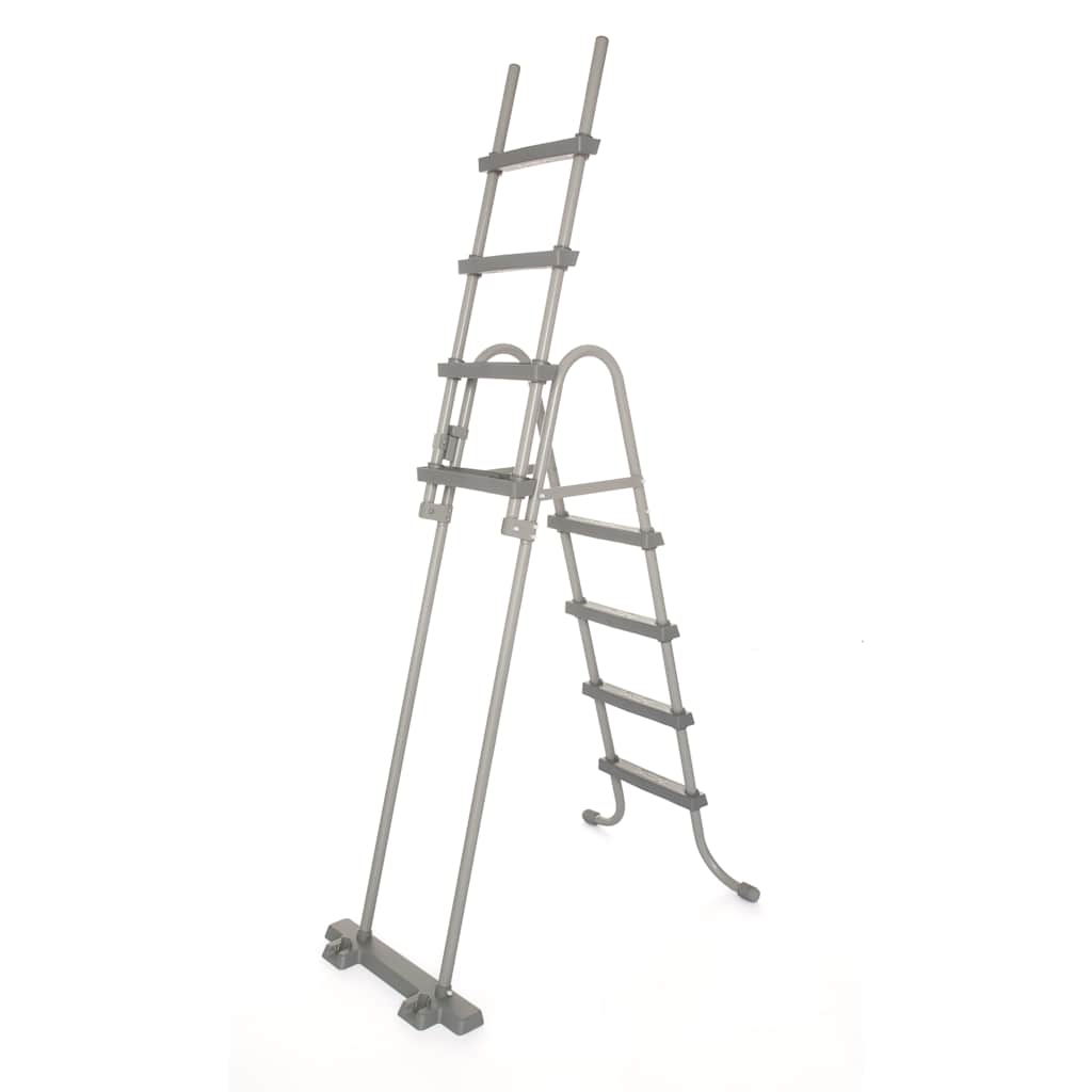 Bestway Σκάλα Πισίνας Ασφαλείας με 4 Σκαλοπάτια Flowclear 122 εκ 58331 - Pakobazaar