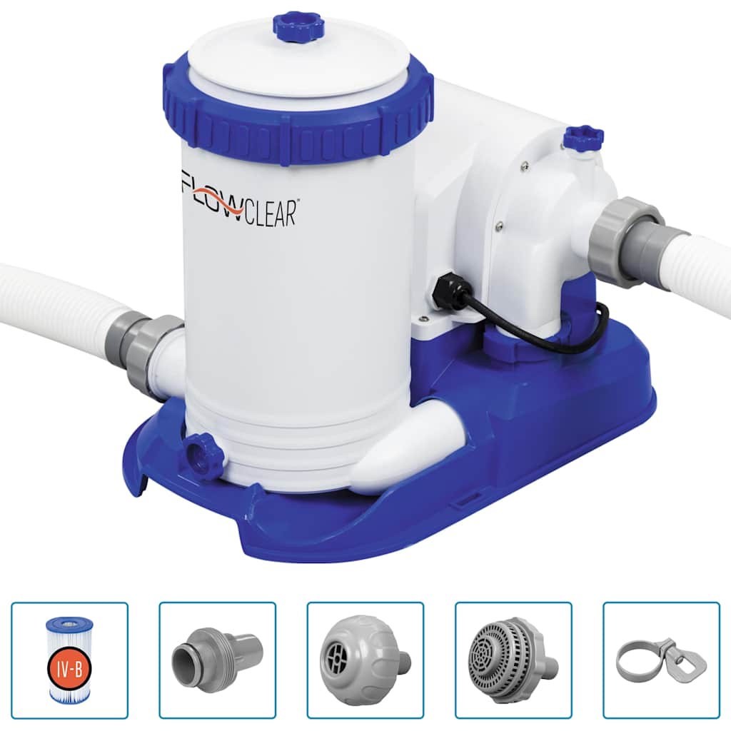 Bestway Αντλία / Φίλτρο Πισίνας Flowclear 9463 Λίτρα / Ώρα - Pakobazaar