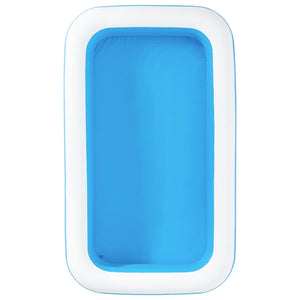 Bestway Φουσκωτή πισίνα 305 x 183 x 46 εκ Ορθογώνιος για Μπλε - Pakobazaar