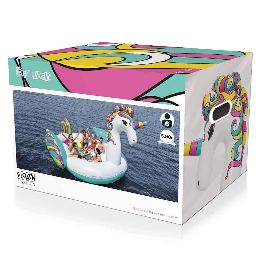 Bestway Φουσκωτό Θαλάσσης Giant Unicorn Island - Pakobazaar