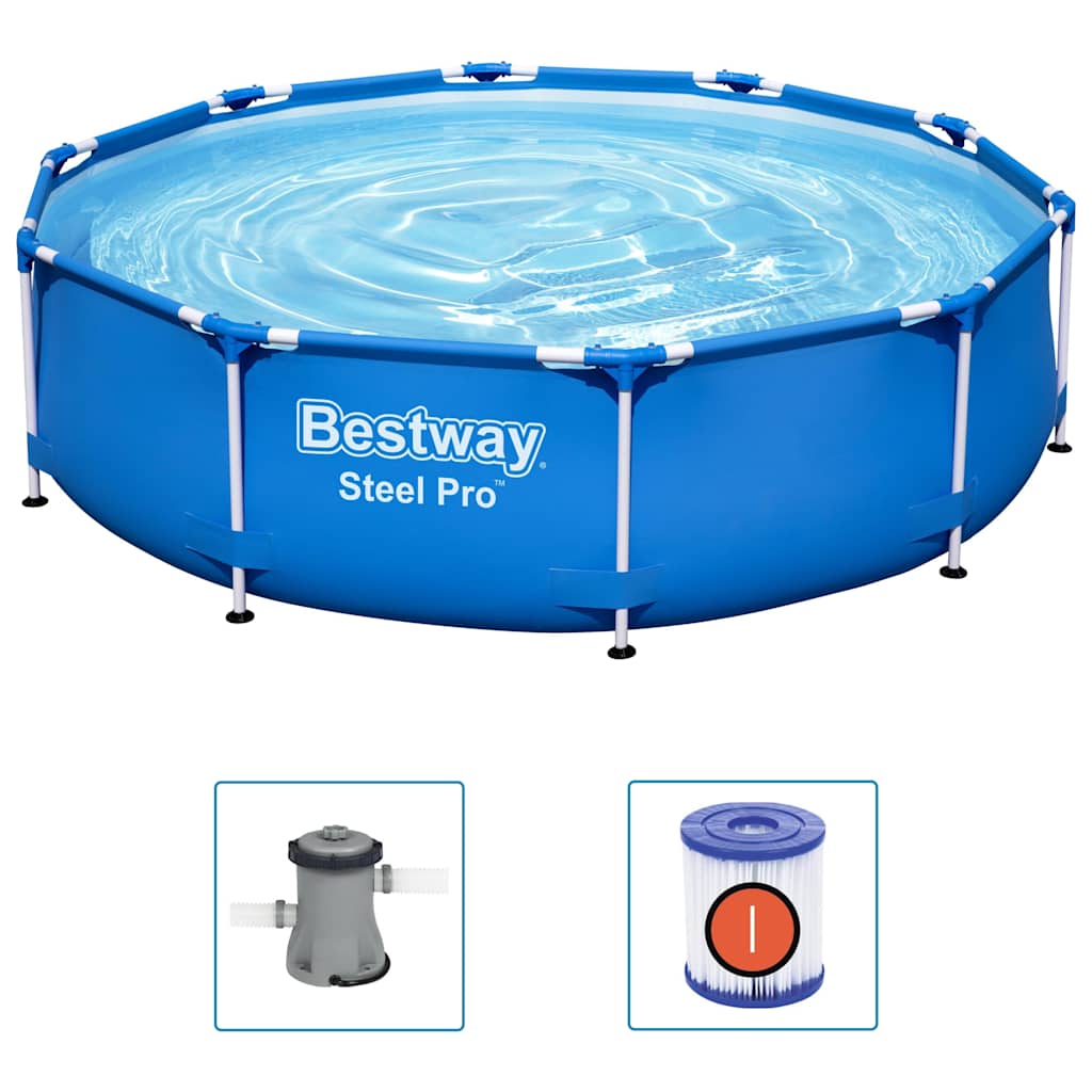 Bestway Πισίνα Steel Pro 305 x 76 εκ. - Pakobazaar