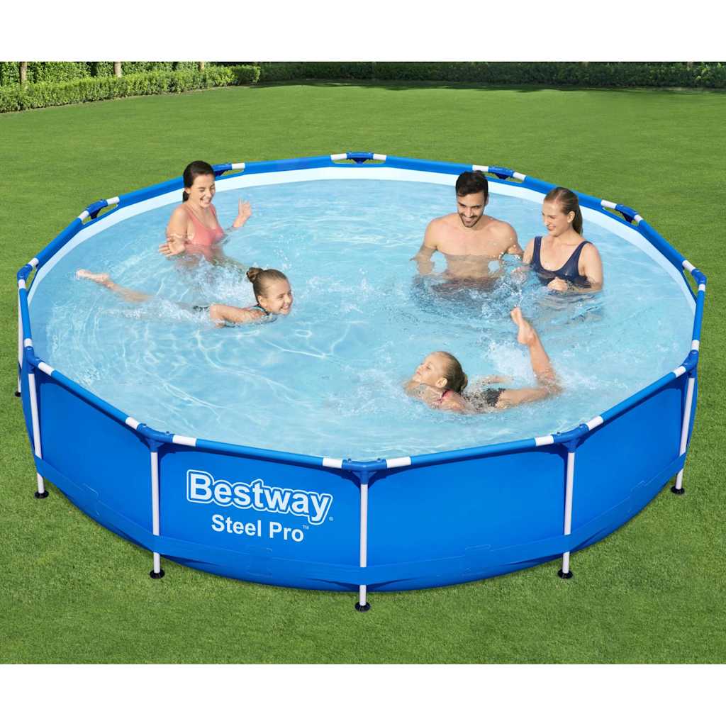 Bestway Πισίνα με Σκελετό Steel Pro 366 x 76 εκ. - Pakobazaar