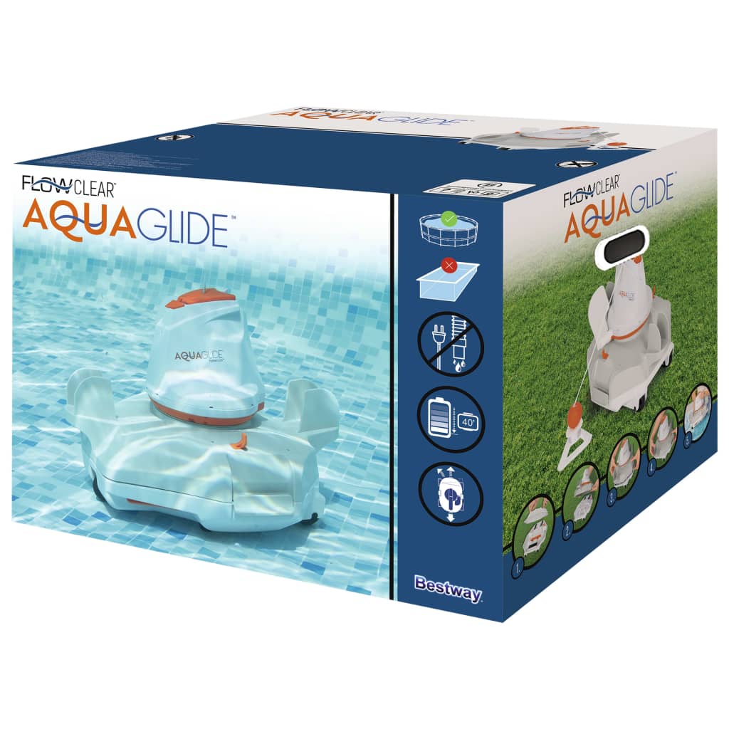 Bestway Ρομπότ Καθαρισμού Πισίνας Flowclear AquaGlide