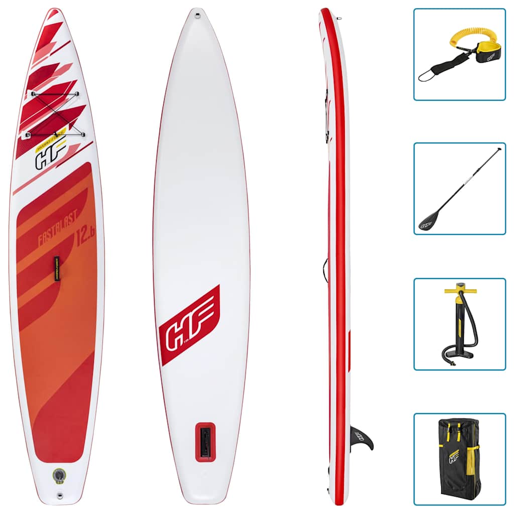 Bestway Φουσκωτή Σανίδα SUP Hydro-Force Fastblast Tech 381x76x15 εκ. - Pakobazaar
