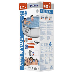 Bestway Σετ Πισίνας Steel Pro MAX 305 x 76 εκ. - Pakobazaar