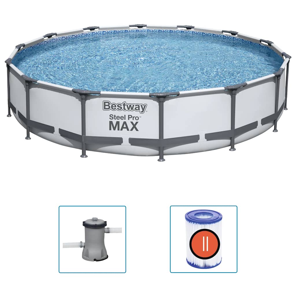 Bestway Σετ Πισίνας Steel Pro MAX 427 x 84 εκ. - Pakobazaar