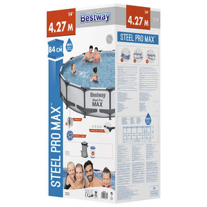 Bestway Σετ Πισίνας Steel Pro MAX 427 x 84 εκ. - Pakobazaar