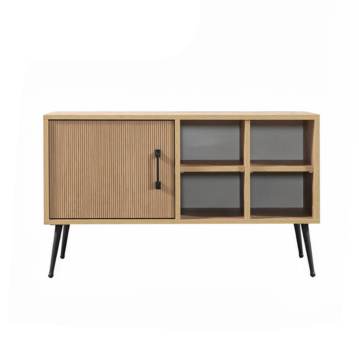 Έπιπλο Τηλεόρασης Imittos Δρυς Sapphire 100x35x60 εκ. Μελαμίνης