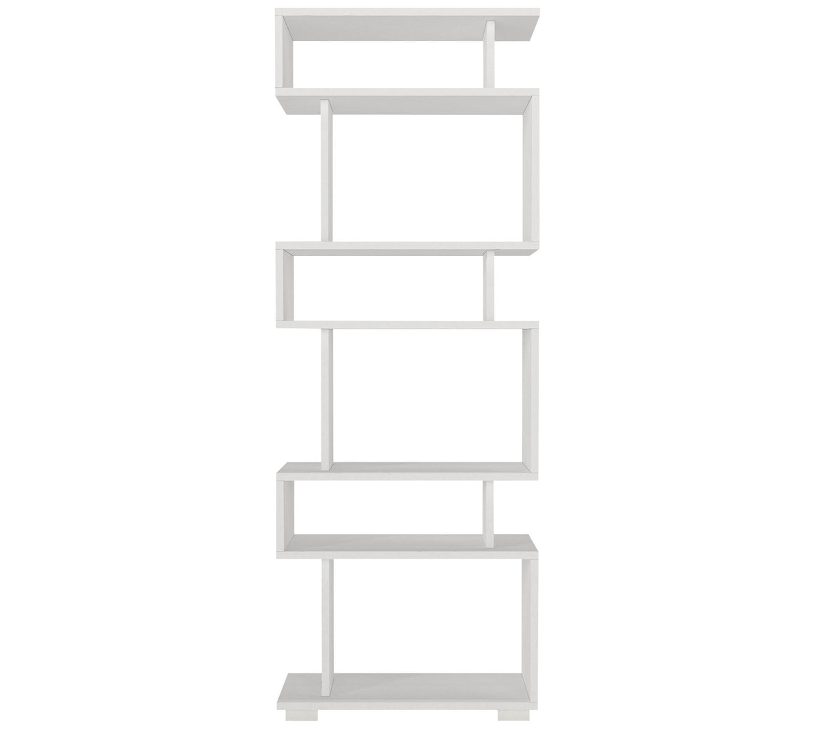 Βιβλιοθήκη Valtos Λευκό 60x19.5x165 εκ. Μελαμίνης