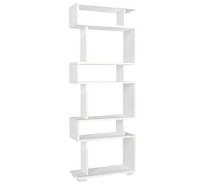 Βιβλιοθήκη Valtos Λευκό 60x19.5x165 εκ. Μελαμίνης