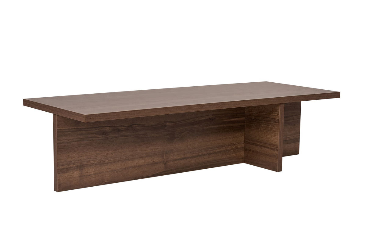 Τραπεζάκι Σαλονιού Polydroso Καρυδί Venezia 120x45x30 εκ. Μελαμίνης