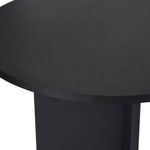 Τραπέζι Τραπεζαρίας Pserimos Μαύρο Ξύλο 200x90x75 εκ. Μελαμίνης