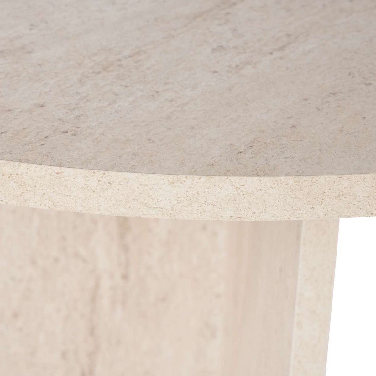 Τραπέζι Τραπεζαρίας Pserimos Travertine 200x90x75 εκ. Μελαμίνης