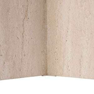 Τραπέζι Τραπεζαρίας Pserimos Travertine 200x90x75 εκ. Μελαμίνης