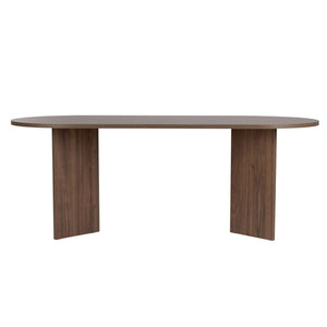 Τραπέζι Τραπεζαρίας Pserimos Καρυδί Venezia 200x90x75 εκ. Μελαμίνης - Pakobazaar