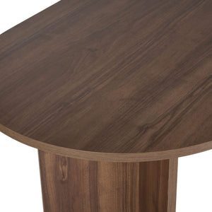 Τραπέζι Τραπεζαρίας Pserimos Καρυδί Venezia 200x90x75 εκ. Μελαμίνης - Pakobazaar