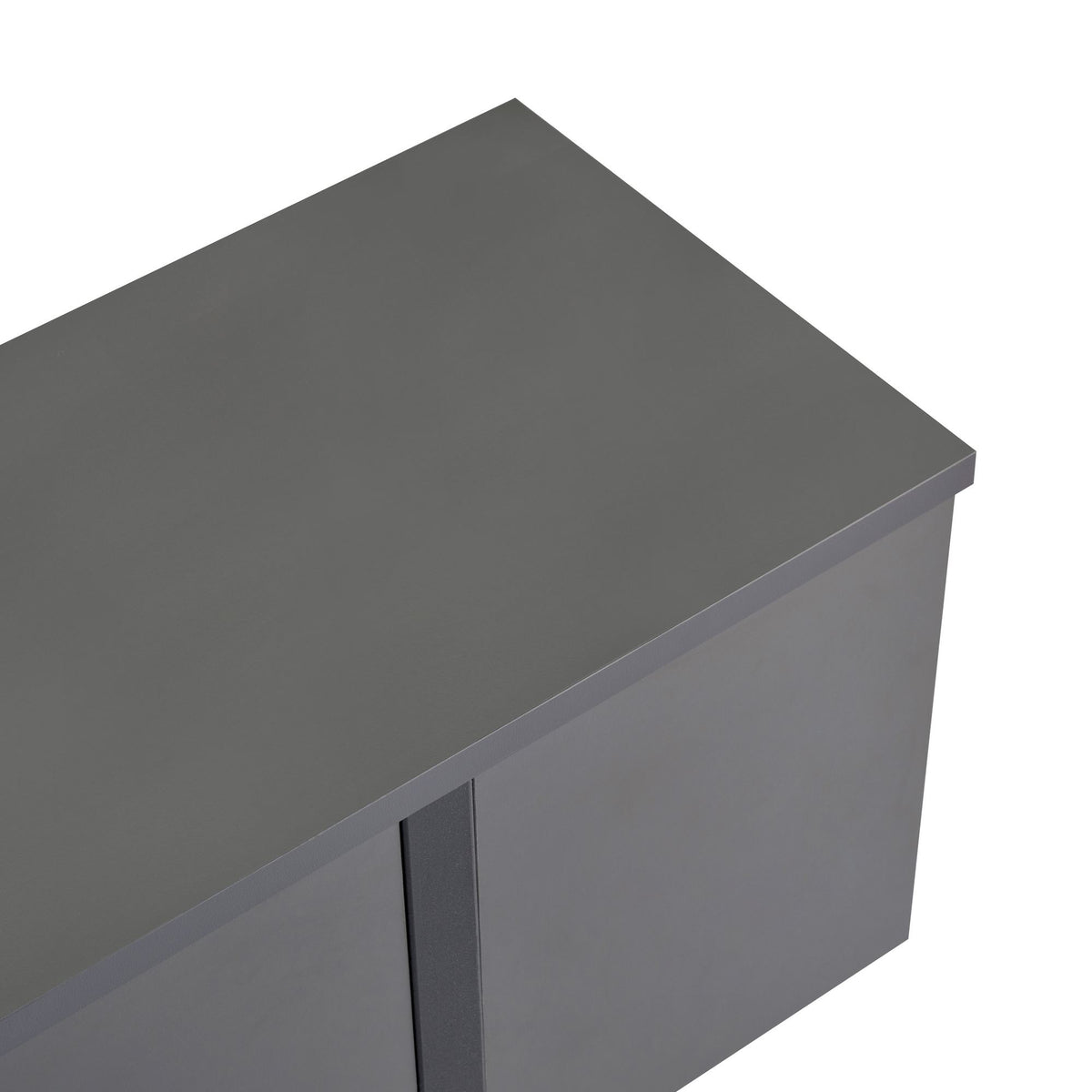 Έπιπλο Τηλεόρασης Seralia Ανθρακί - Μαύρο 180x30x50 εκ. Μελαμίνης