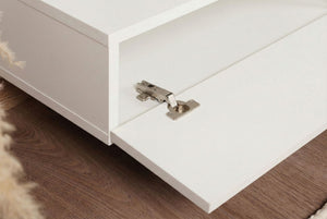 Σύνθεση Τηλεόρασης Papafragas Λευκό - Teak 180x29.5x41.7 εκ. Μελαμίνης