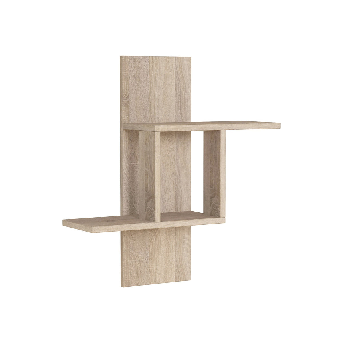 Ράφι Τοίχου Alethriko Δρυς Sonoma 64x20x70 εκ. Μελαμίνης