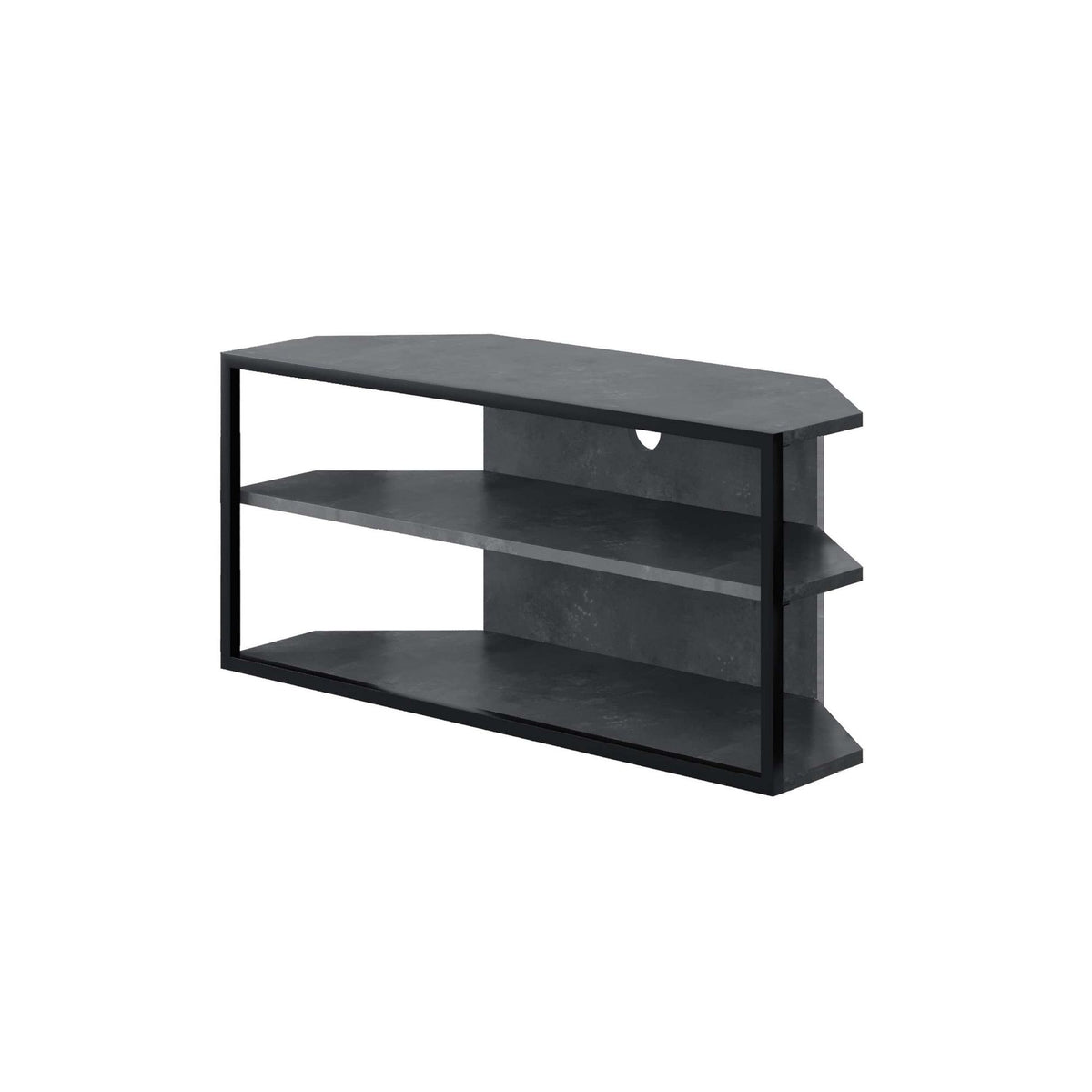 Έπιπλο Τηλεόρασης Arachthos Γκρι Retro 98x37x45 εκ. Μελαμίνης
