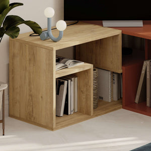 Έπιπλο Τηλεόρασης Mouros Δρυς Sapphire - Κανελί 145x35x44.8 εκ. Μελαμίνης