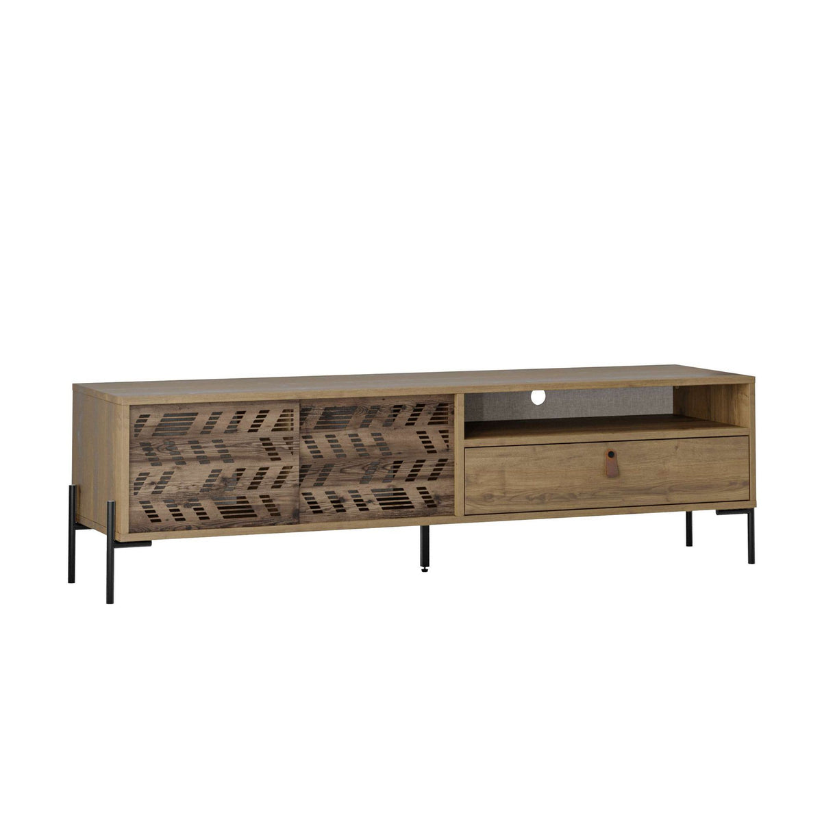 Έπιπλο Τηλεόρασης Zitsa Hitit 170x45x48.6 εκ. Μελαμίνης