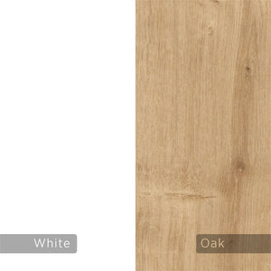Έπιπλο Τηλεόρασης Pomos Δρυς Sapphire - Λευκό 135x31.7x25 εκ. Μελαμίνης