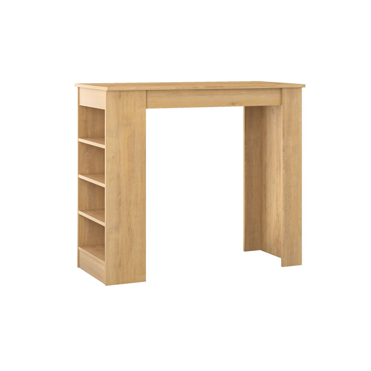 Τραπέζι Μπαρ Mesongi Δρυς Sapphire 117x54x101.8 εκ. Μελαμίνης - Pakobazaar
