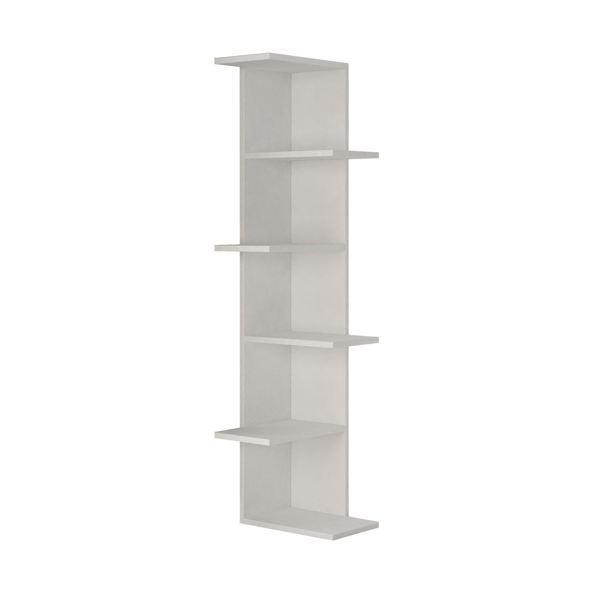 Βιβλιοθήκη Axos Λευκό 37x24x141 εκ. Μελαμίνης