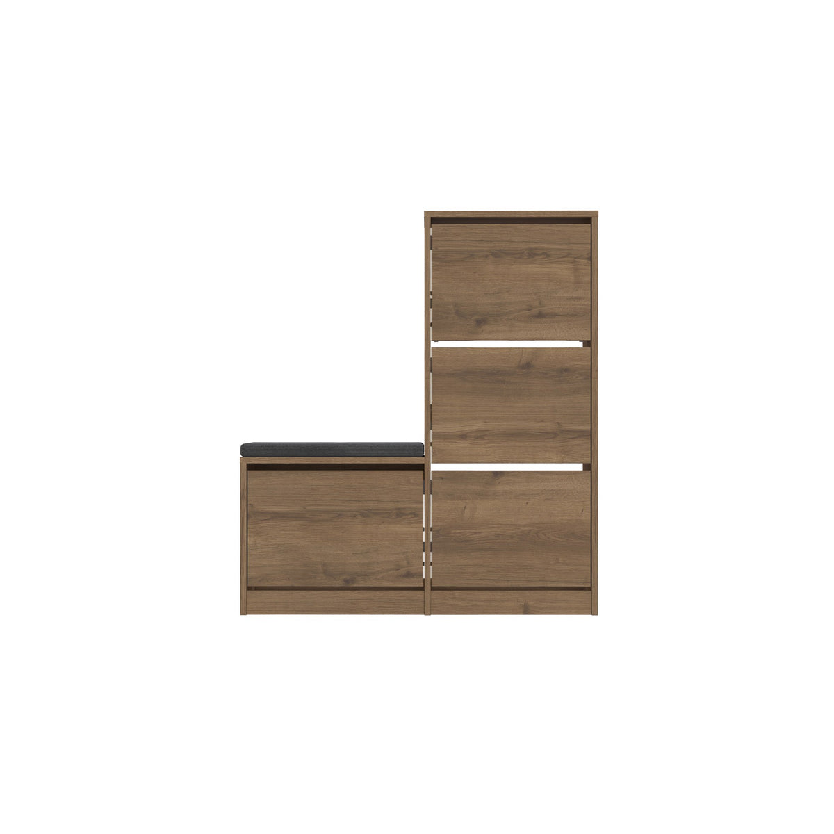 Παπουτσοθήκη Nafpaktos Hitit 105x26x118.5 εκ. Μελαμίνης