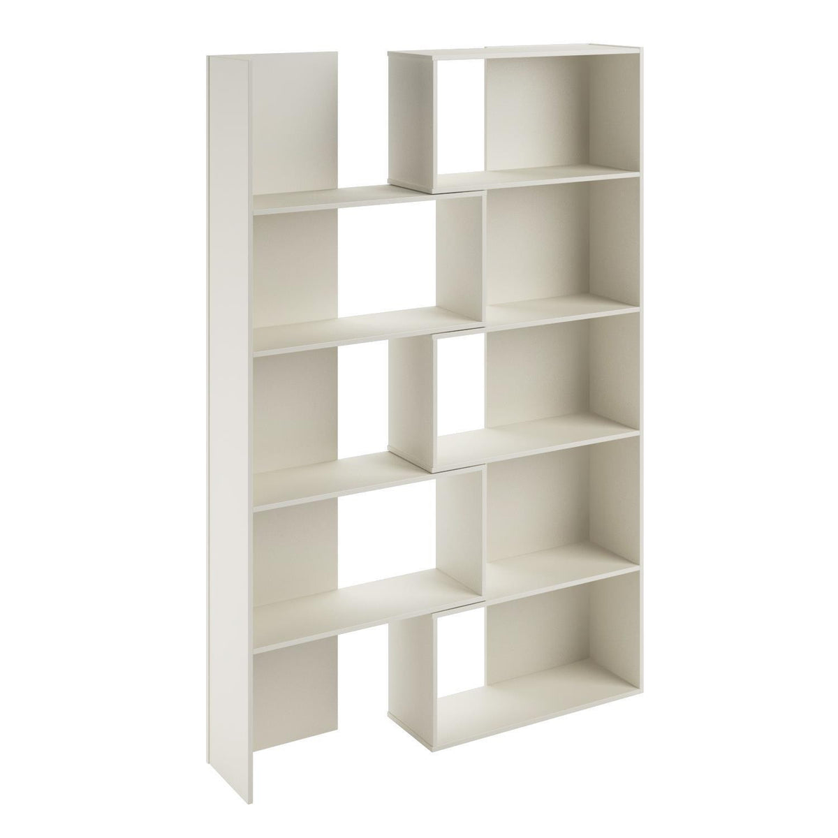 Βιβλιοθήκη Sikyon Λευκό 140x29.5x180 εκ. Μελαμίνης