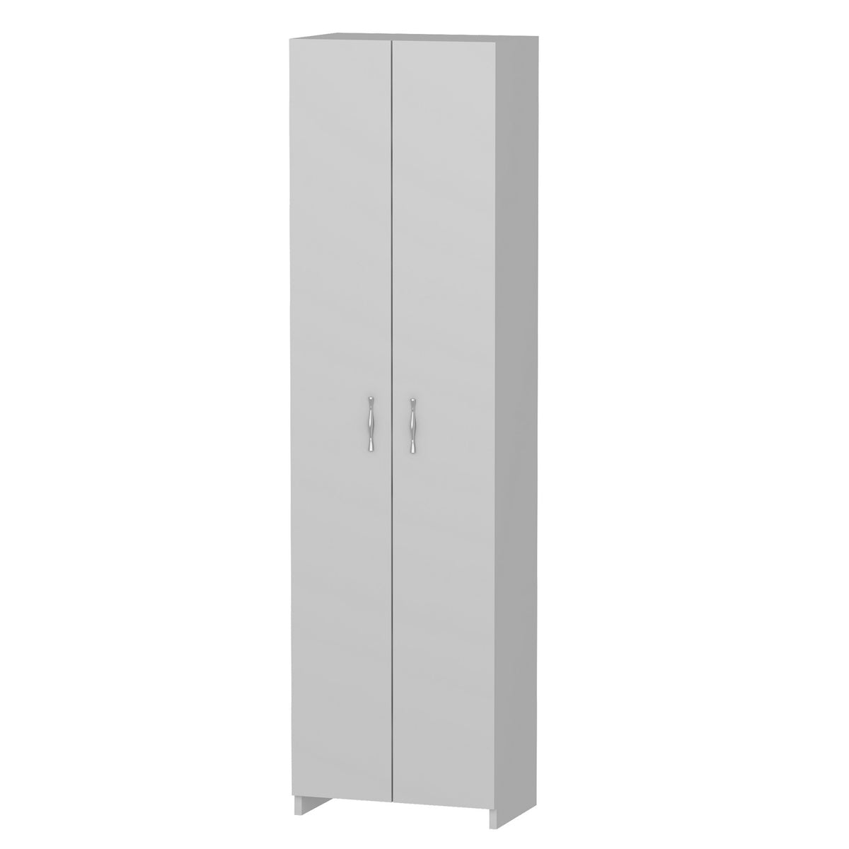 Στήλη Αποθήκευσης Kalarites Λευκό 49x30x182 εκ. Μελαμίνης