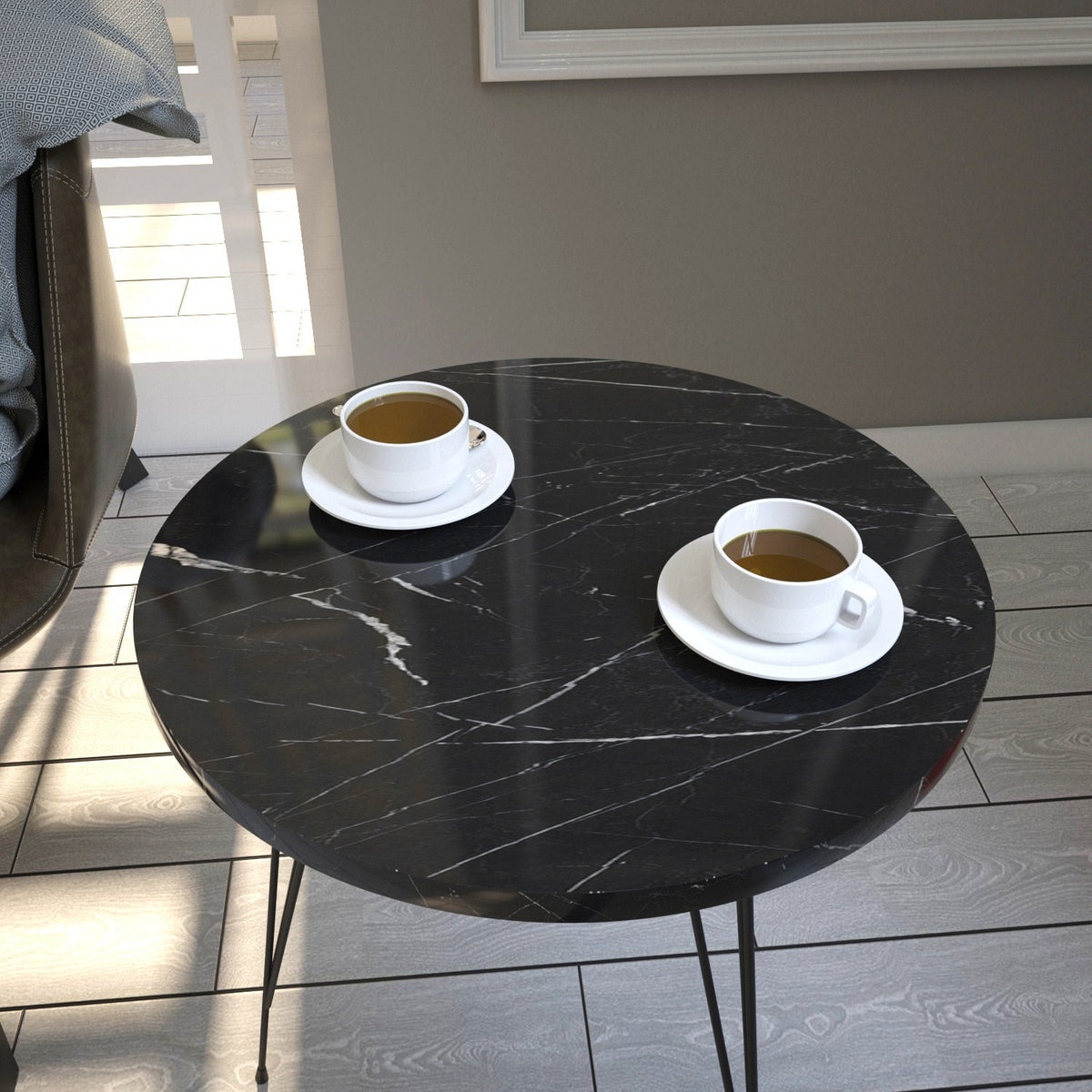 Βοηθητικό Τραπεζάκι Lilaia Royal 40x40x44 εκ. Μελαμίνης