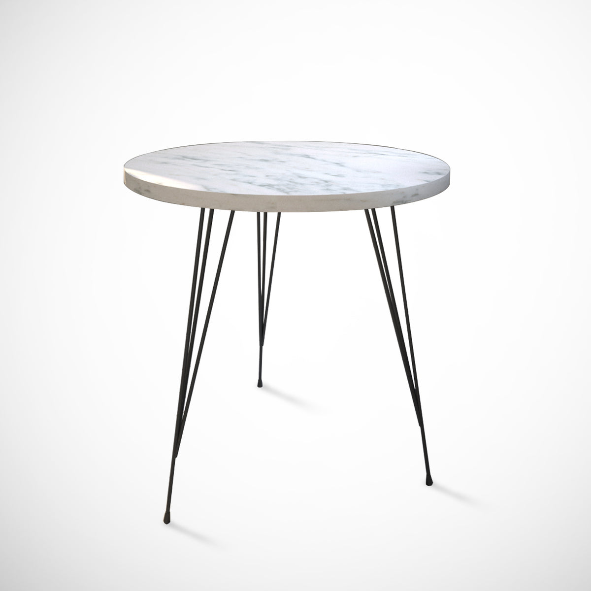 Βοηθητικό Τραπεζάκι Lilaia Marmo 40x40x44 εκ. Μελαμίνης