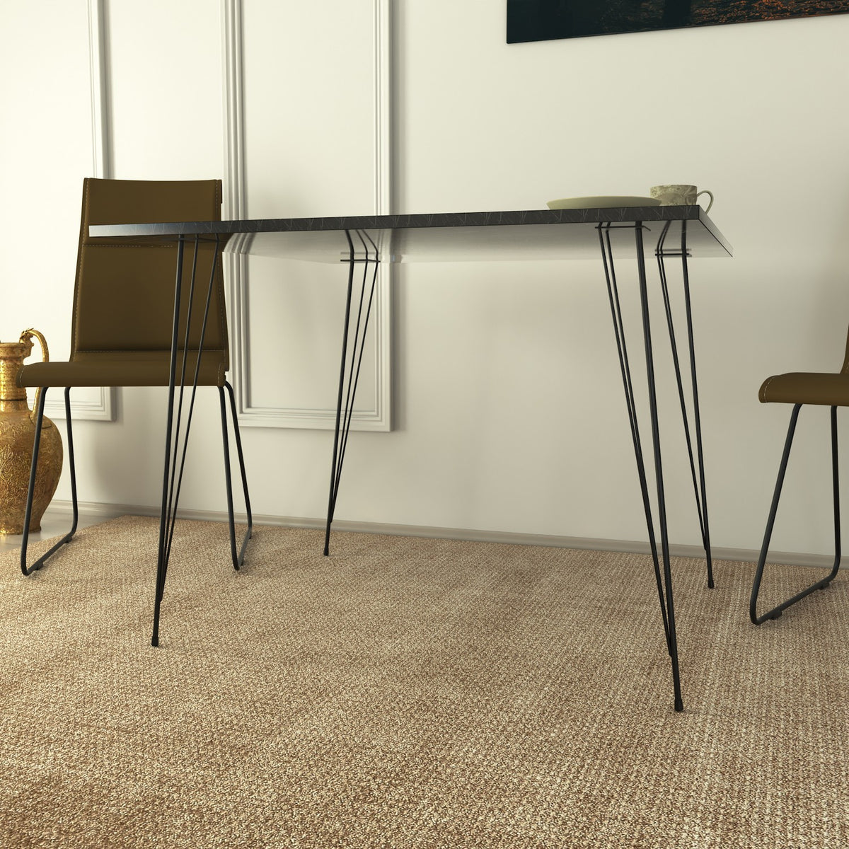 Τραπέζι Τραπεζαρίας Lilaia Royal 90x90x75 εκ. Μελαμίνης Κωδ. 2938