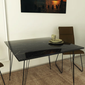 Τραπέζι Τραπεζαρίας Lilaia Royal 90x90x75 εκ. Μελαμίνης Κωδ. 2938