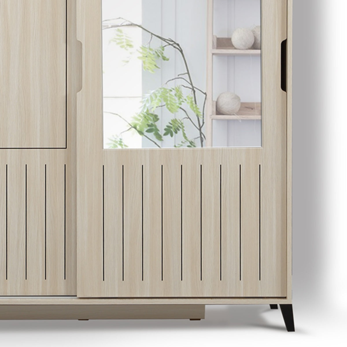 Ντουλάπα Fylakopi Δρυς 120x60x216 εκ. Μελαμίνης