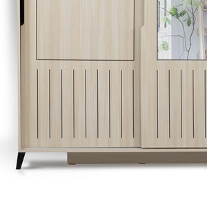 Ντουλάπα Fylakopi Δρυς 120x60x216 εκ. Μελαμίνης