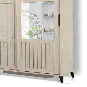 Ντουλάπα Fylakopi Δρυς 120x60x216 εκ. Μελαμίνης