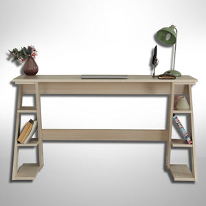 Γραφείο Lysithea Ανοιχτή Δρυς 140x60x73 εκ. Μελαμίνης