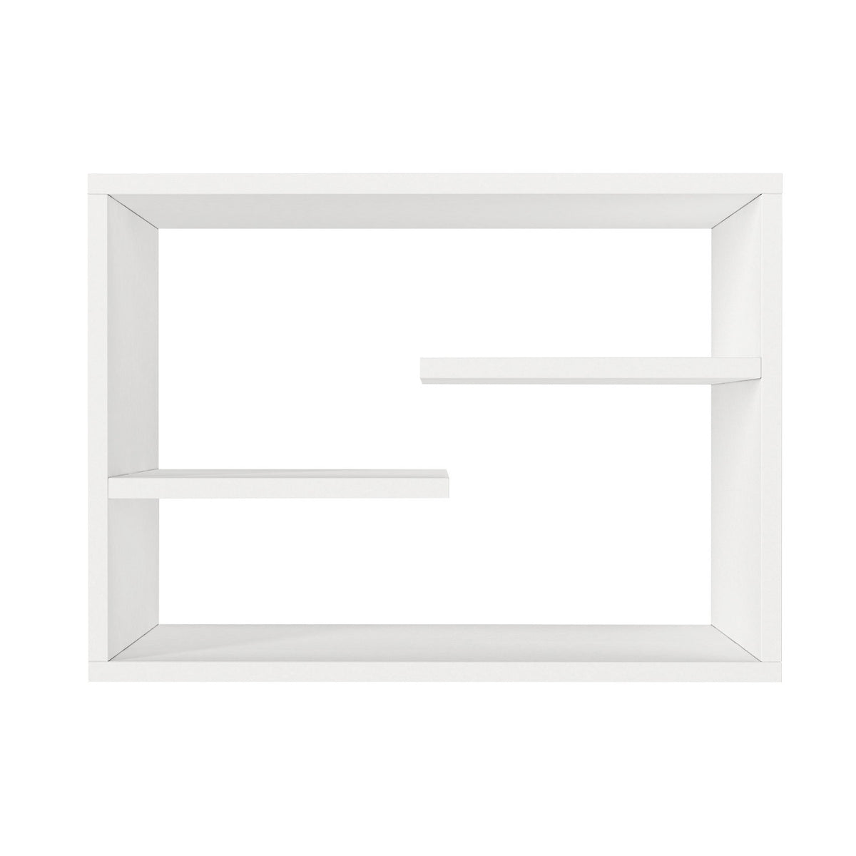 Ράφι Τοίχου Lefkara Λευκό 60x19.5x44 εκ. Μελαμίνης
