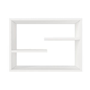 Ράφι Τοίχου Lefkara Λευκό 60x19.5x44 εκ. Μελαμίνης